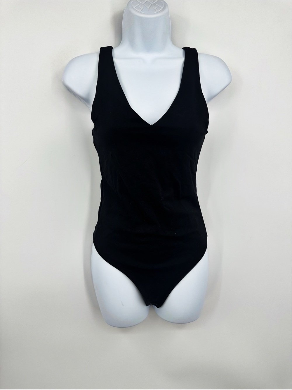 Abercrombie And Fitch Black Soft Bodysuit Size Small